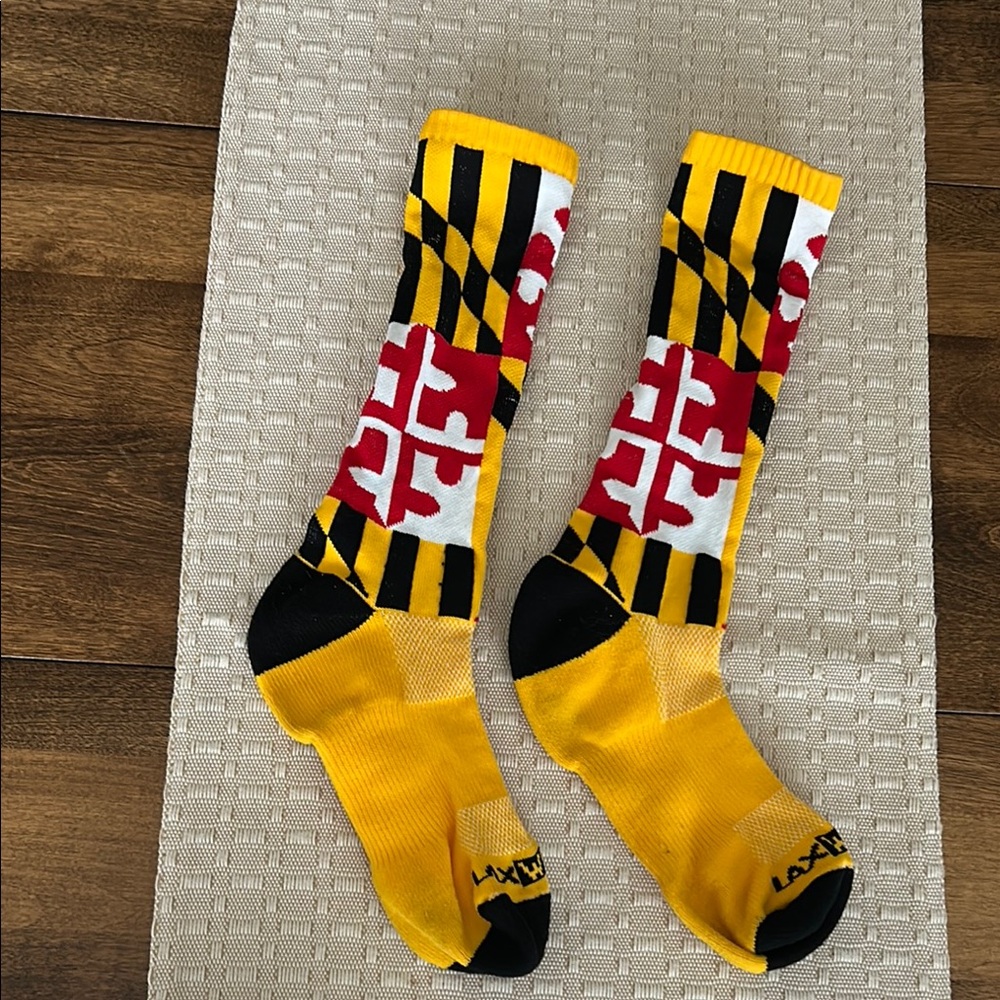 Maryland Flag Crew Socks